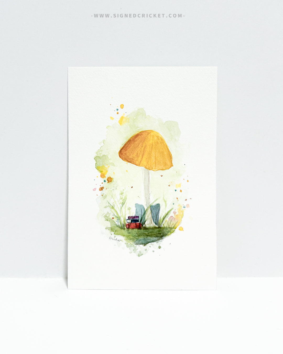 Magic Reading Spot | 4 x 6 | Watercolor Original