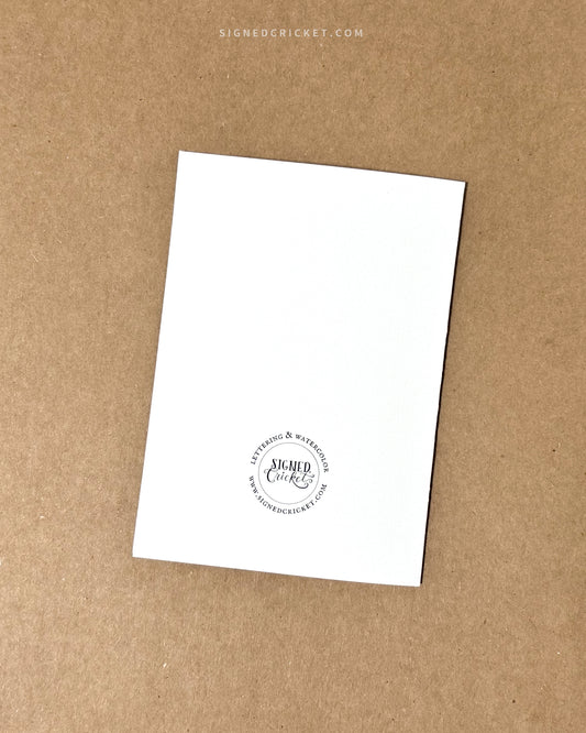 Wildflower Mailbox Greeting Card