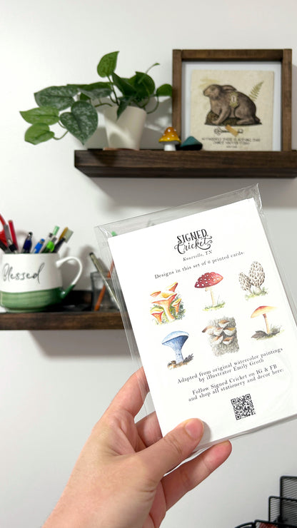 Mushroom Greeting Card Variety Pack