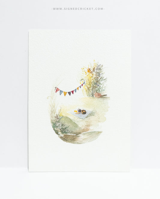 Harvest Celebration | 5 x 7 | Watercolor Original