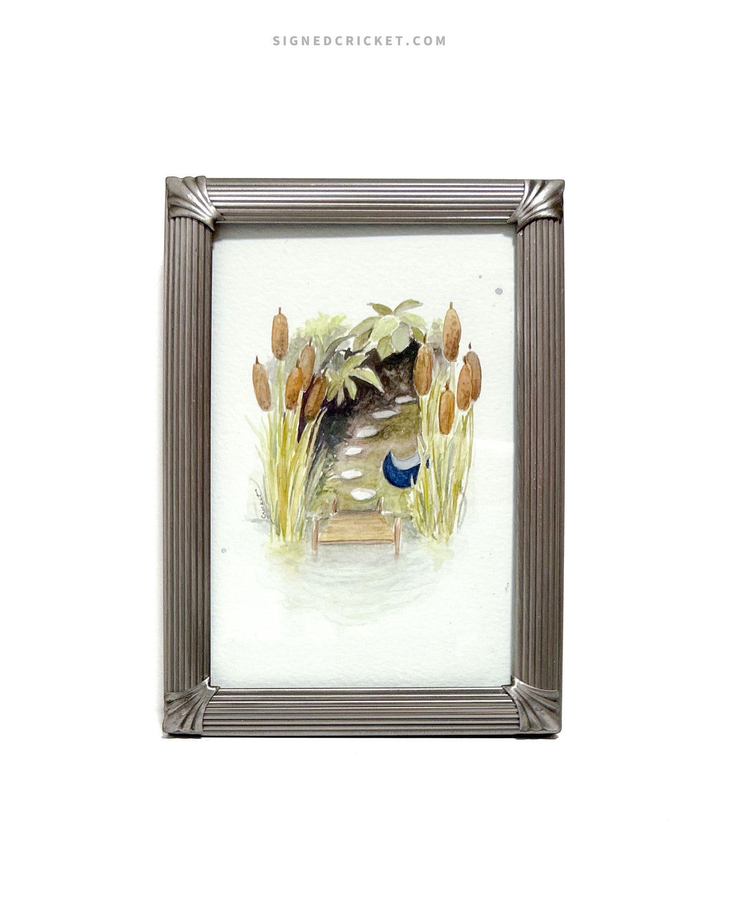 Secret Dock | 5 x 6.75  | Watercolor Original