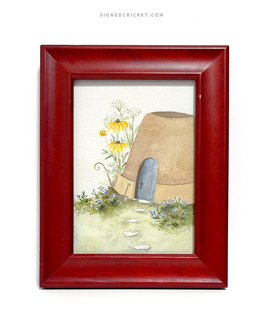 Garden Villa | 7 x 9 | Watercolor Original