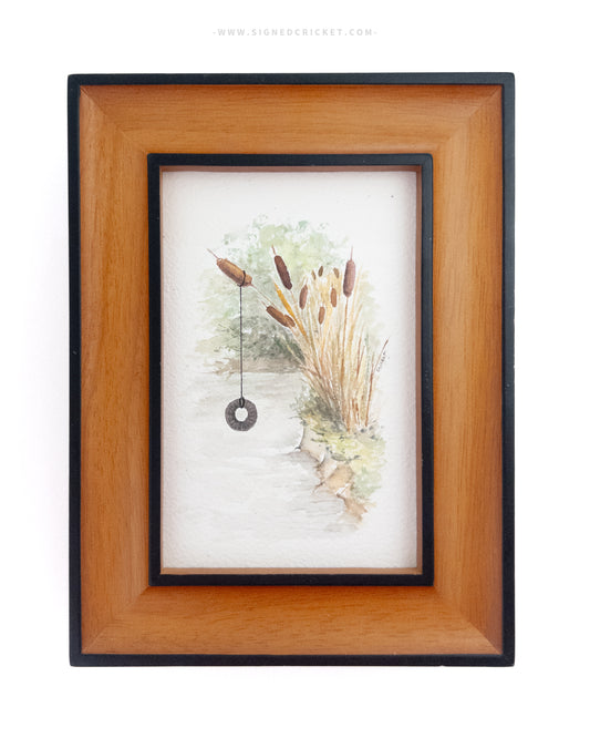 Miniature World | Tiny Framed Watercolor Vignettes