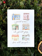 Load image into Gallery viewer, Everyday Houses | Tiny Houses Christmas Collection A6 Greeting Card
