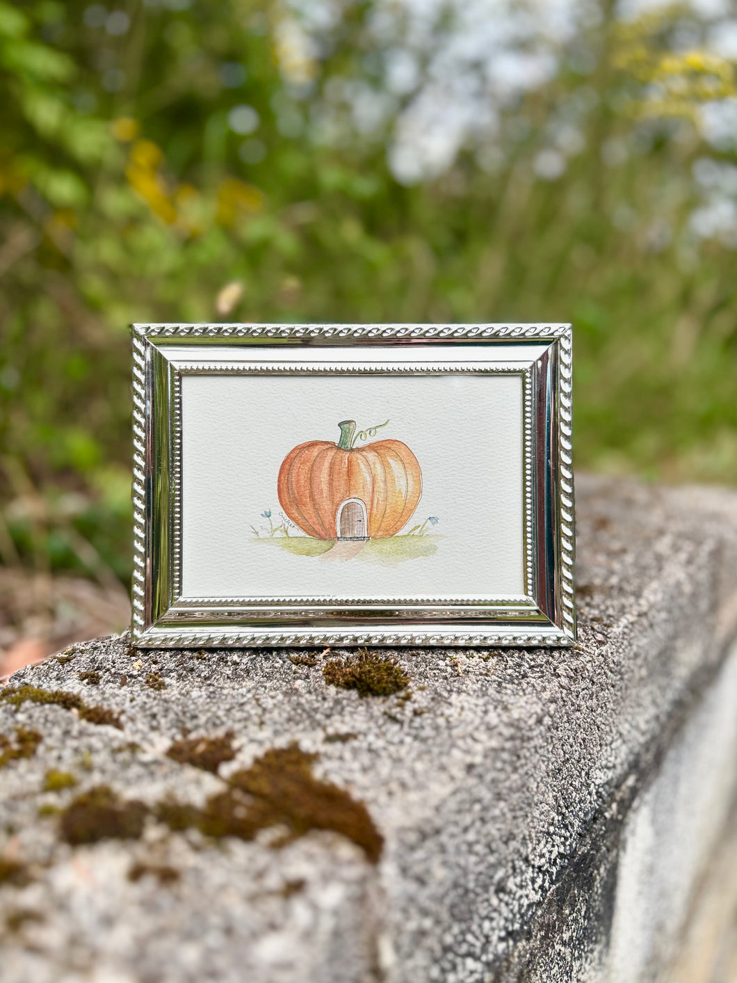 Miniature World | Tiny Framed Watercolor Vignettes