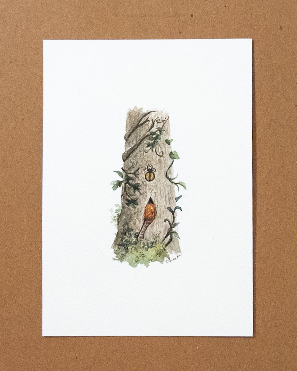 Ivy Tower | 5 x 7 | Watercolor Original