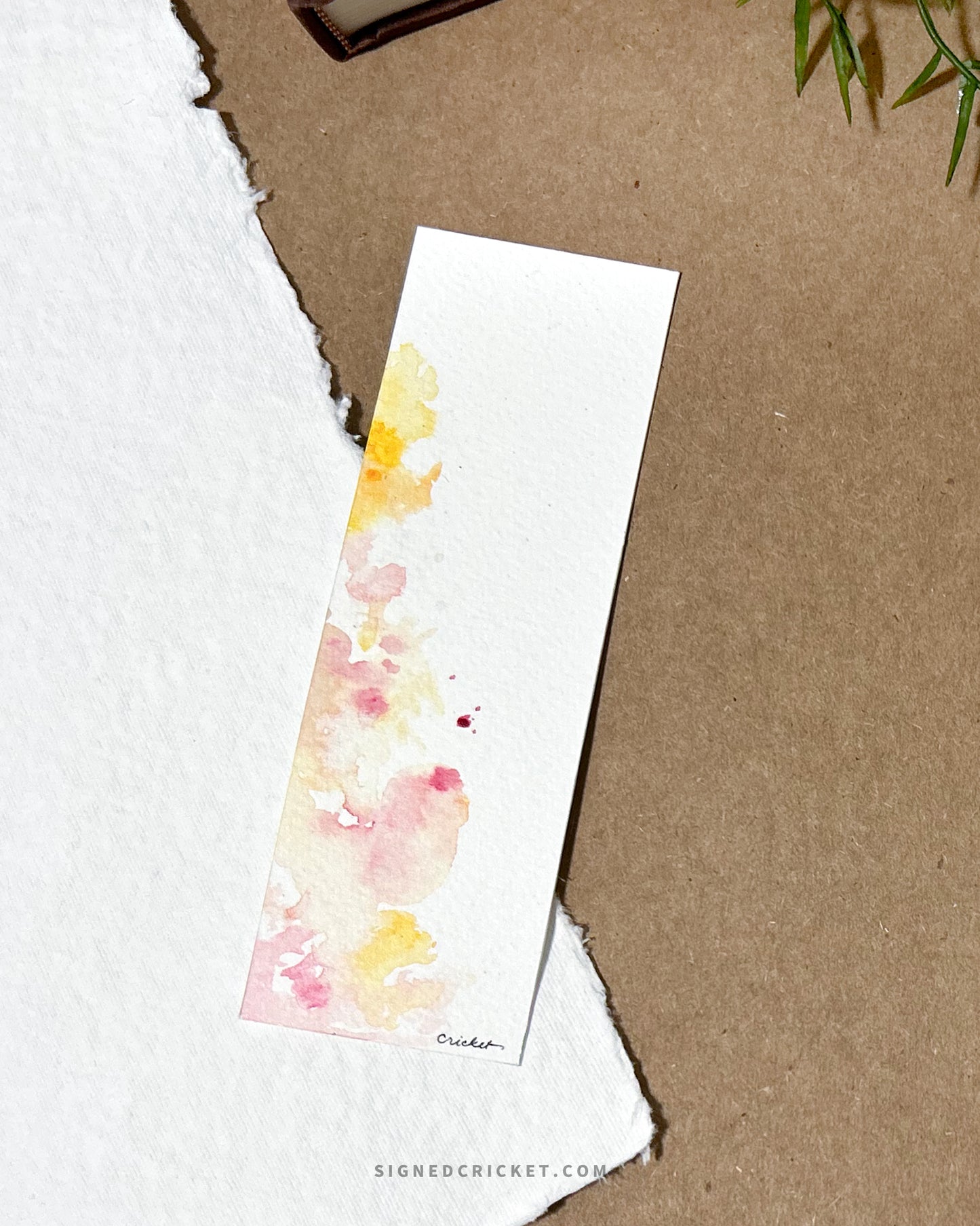 Whimsical Watercolor Bookmarks