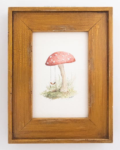 Miniature World | Tiny Framed Watercolor Vignettes