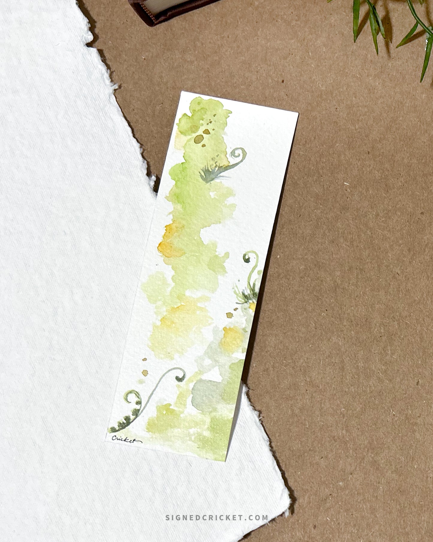 Whimsical Watercolor Bookmarks