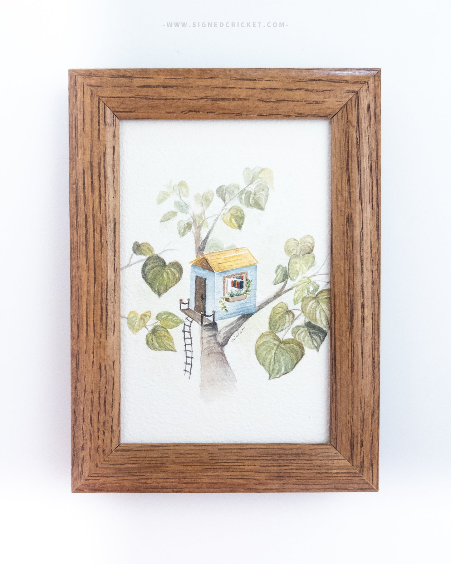 Miniature World | Tiny Framed Watercolor Vignettes