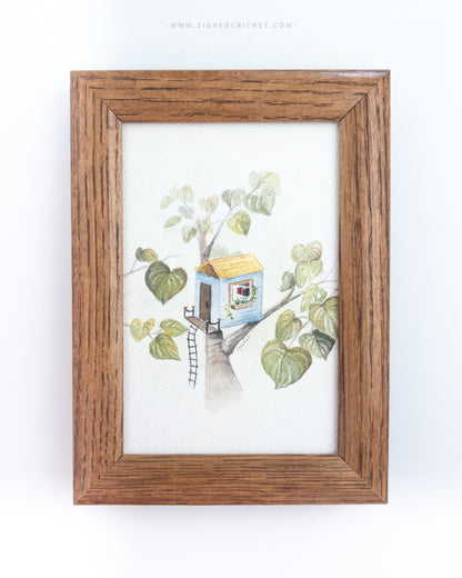 Miniature World | Tiny Framed Watercolor Vignettes