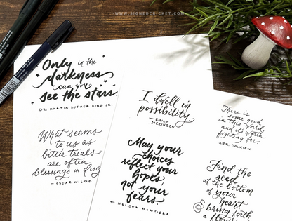 Calligraphy for Beginners | Live Workshop