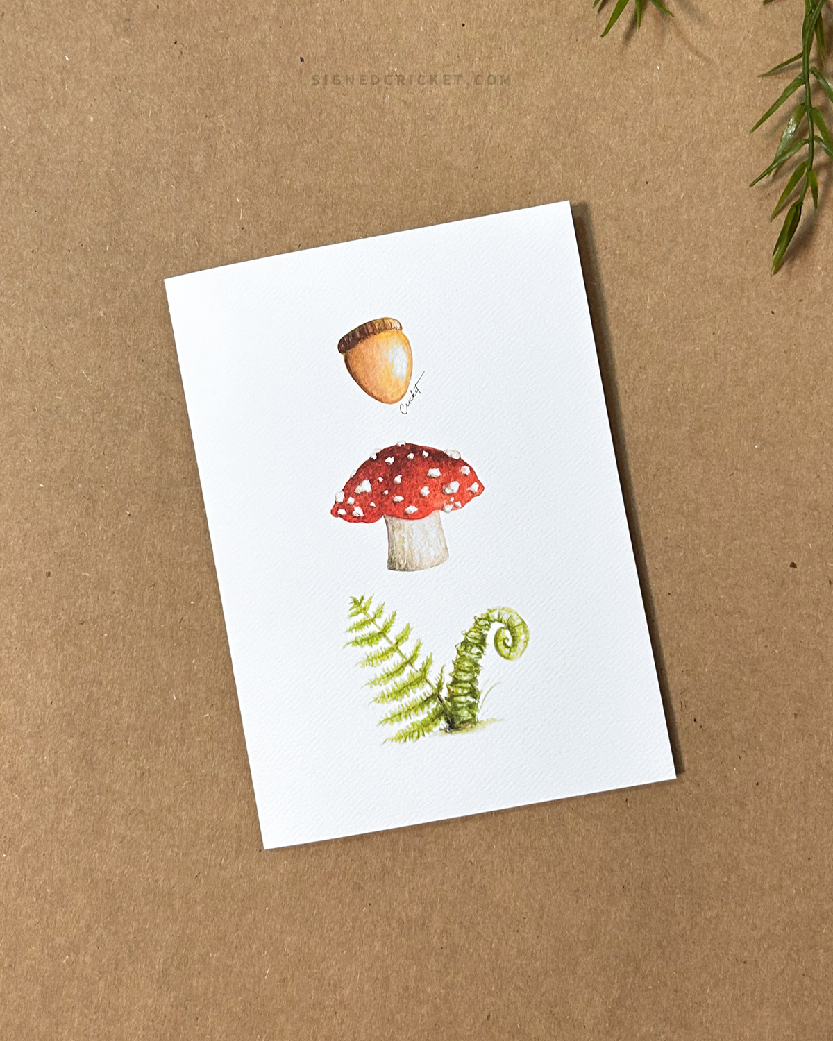 Forest Trio Greeting Card