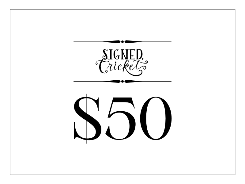 $50 Gift Card