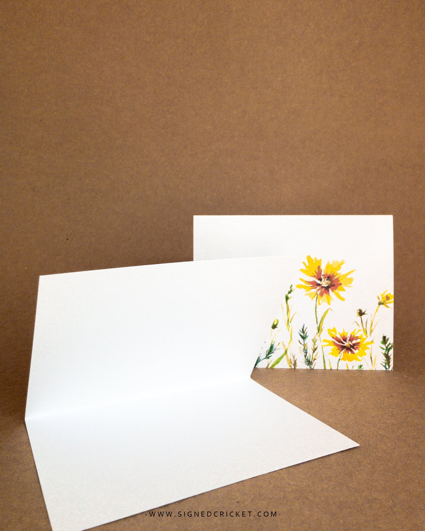 Meadow Flowers Greeting Card Collection | Watercolor Printed Cards